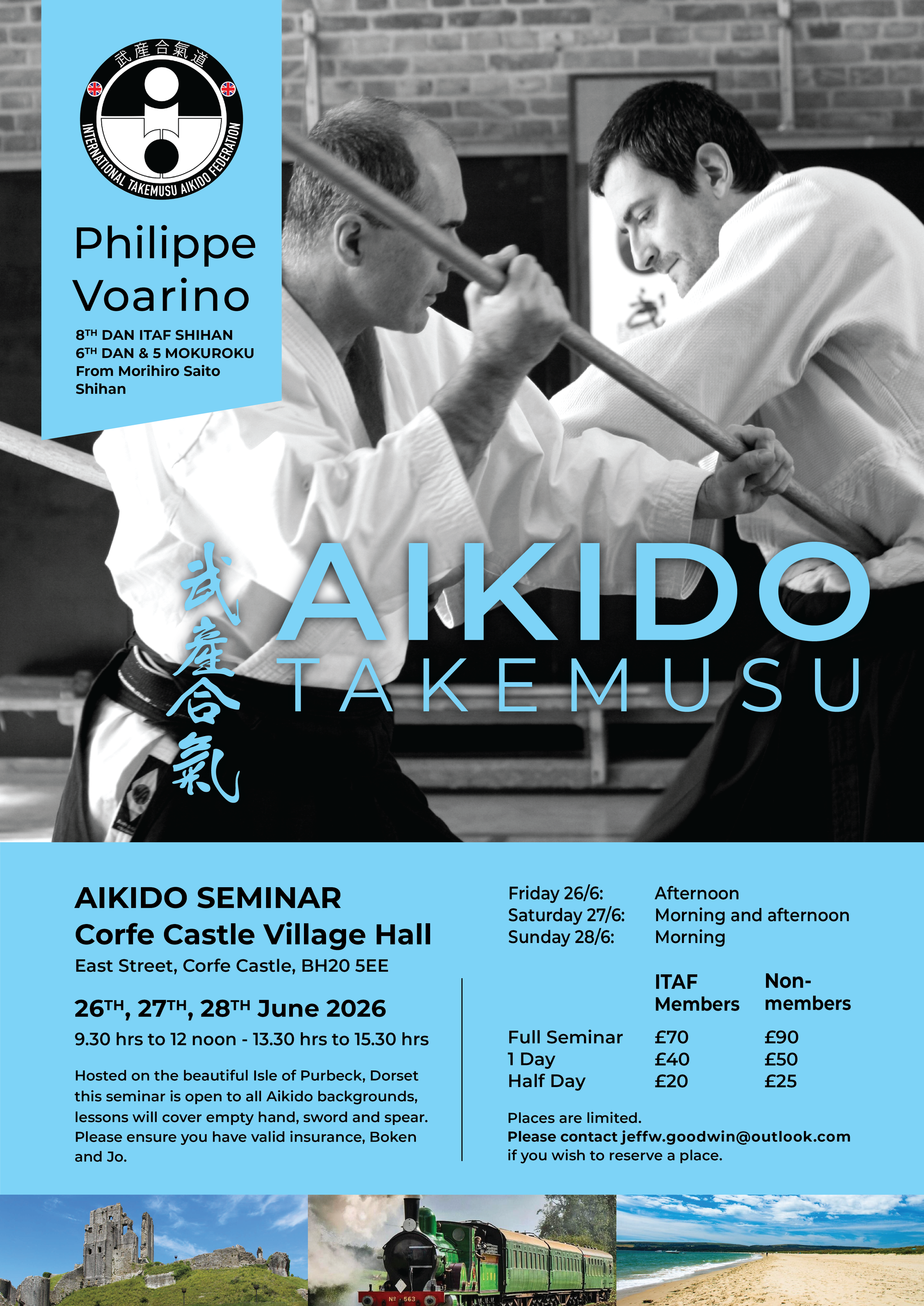 Corfe Castle  26, 27, 28 June 2026